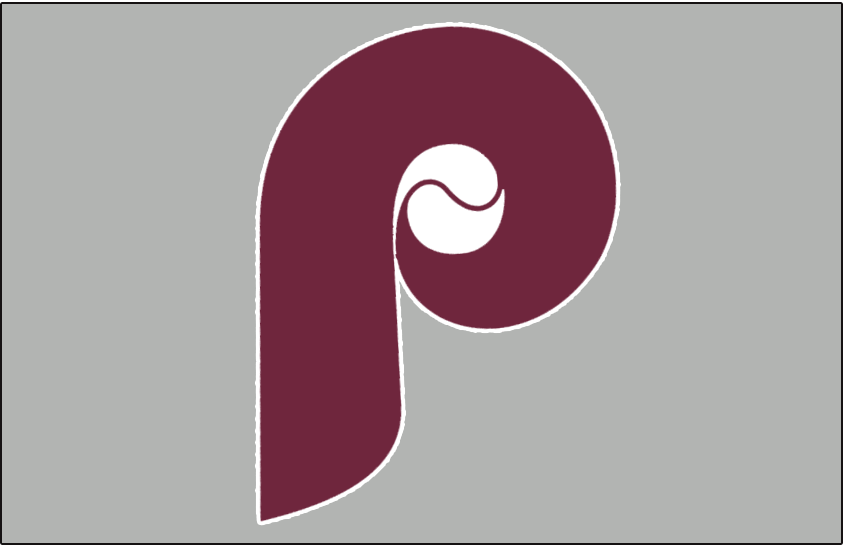 Philadelphia Phillies 1989-1991 Jersey Logo fabric transfer